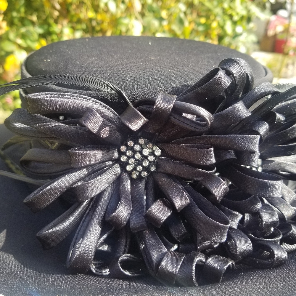 SUSANNA BLACK CHURCH HAT